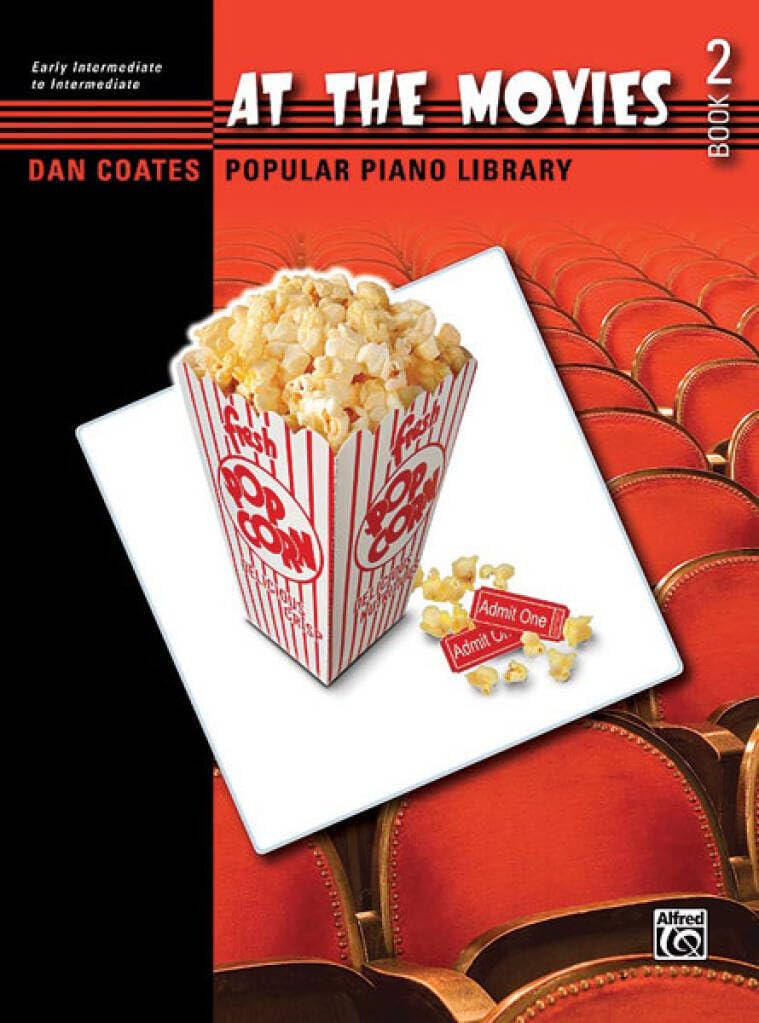 Dan Coates Popular Piano Library -- At the Movies, Bk 2 Social Sciences