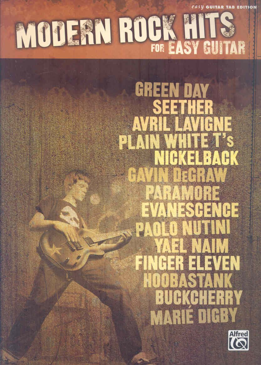 Modern Rock Hits for Easy Guitar: Easy Guitar Tab (Hits for Easy Guitar Series) Sheet Music