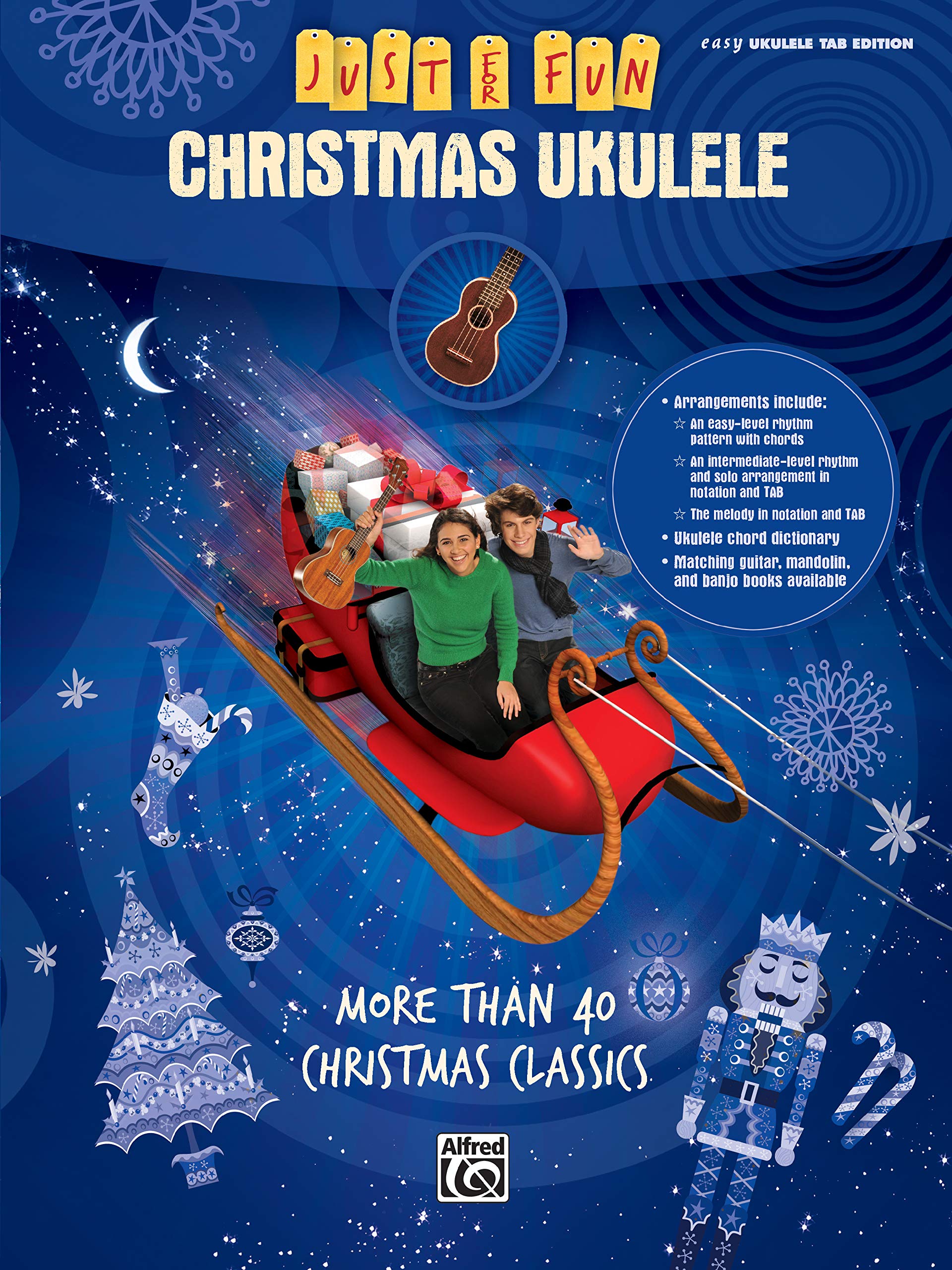 Just for Fun -- Christmas Ukulele: More Than 40 Christmas Classics: More Than 40 Christmas Classics: Easy Ukulele Tab Edition Social Sciences