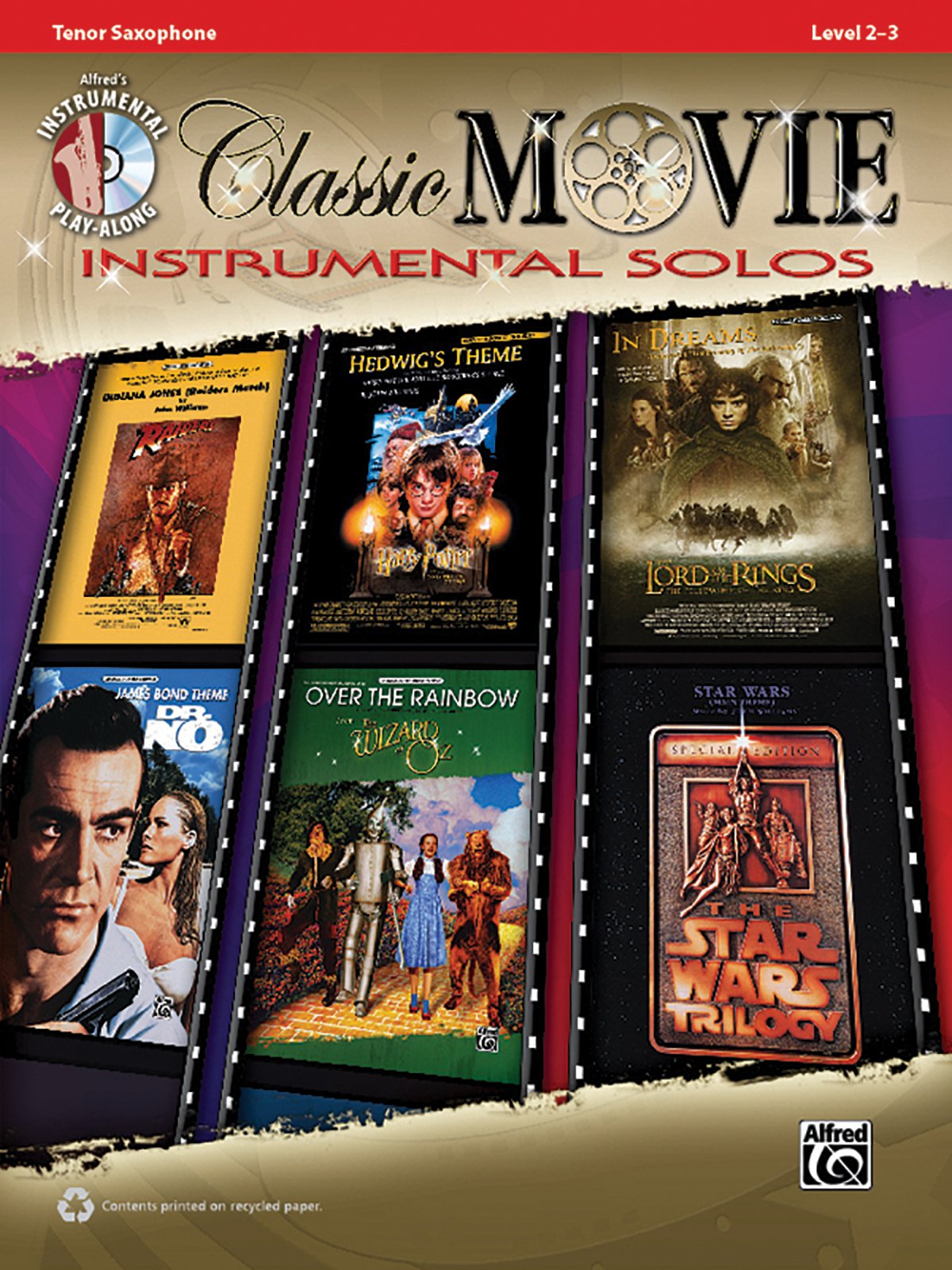 Classic Movie Instrumental Solos: Tenor Saxophone (incl. CD) (Pop Instrumental Solo Series) Sheet Music
