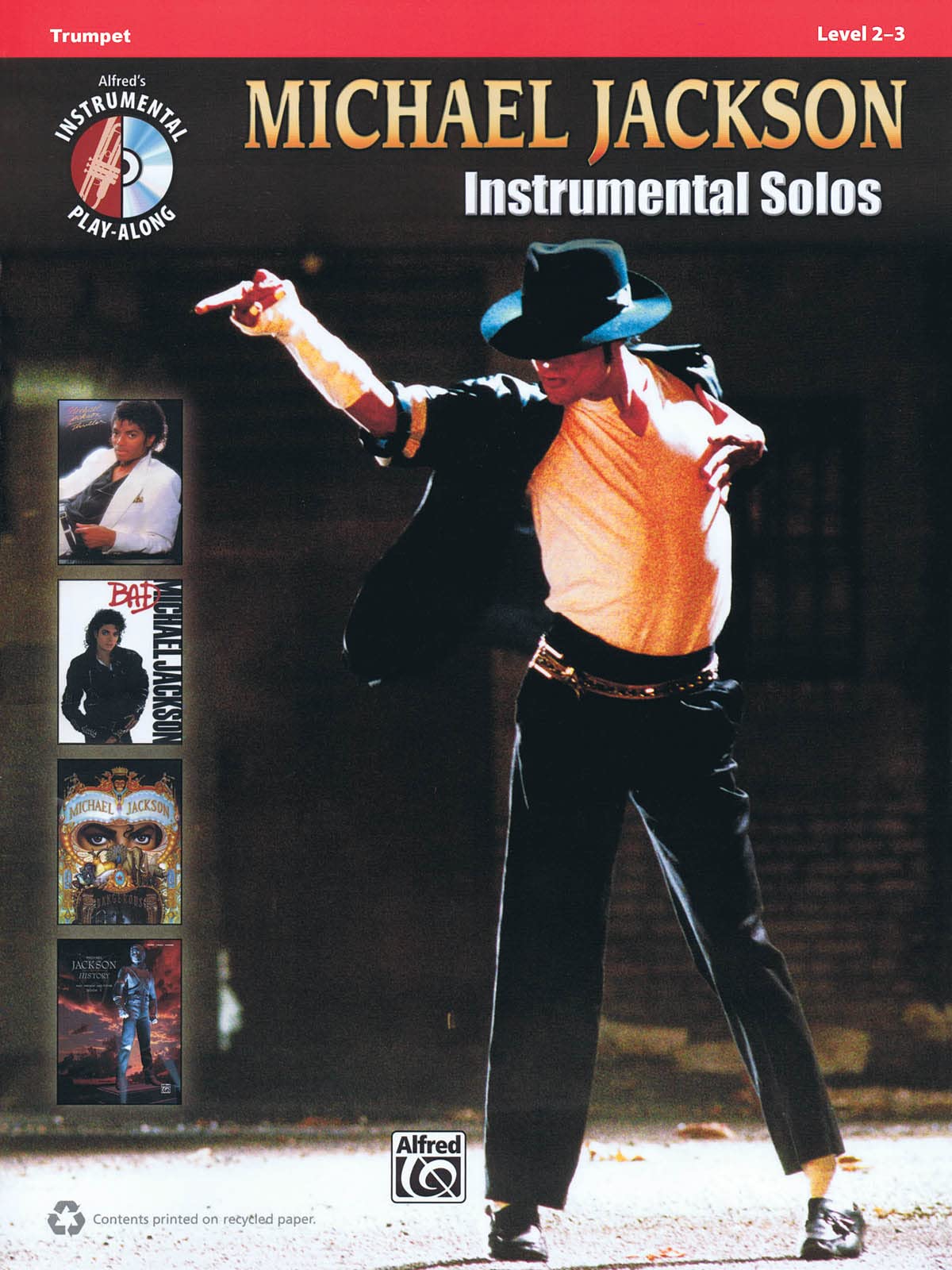 Michael Jackson Instrumental Solos: Trumpet, Level 2-3 (Alfred's Michael Jackson Instrumental Solo Series) Sheet Music