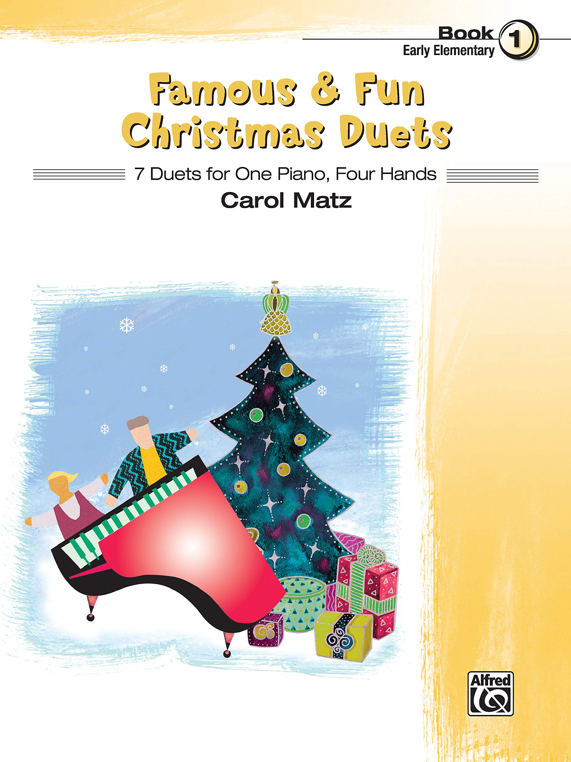 Famous & Fun Christmas Duets, Book 1: 7 Duets for One Piano, Four Hands Social Sciences