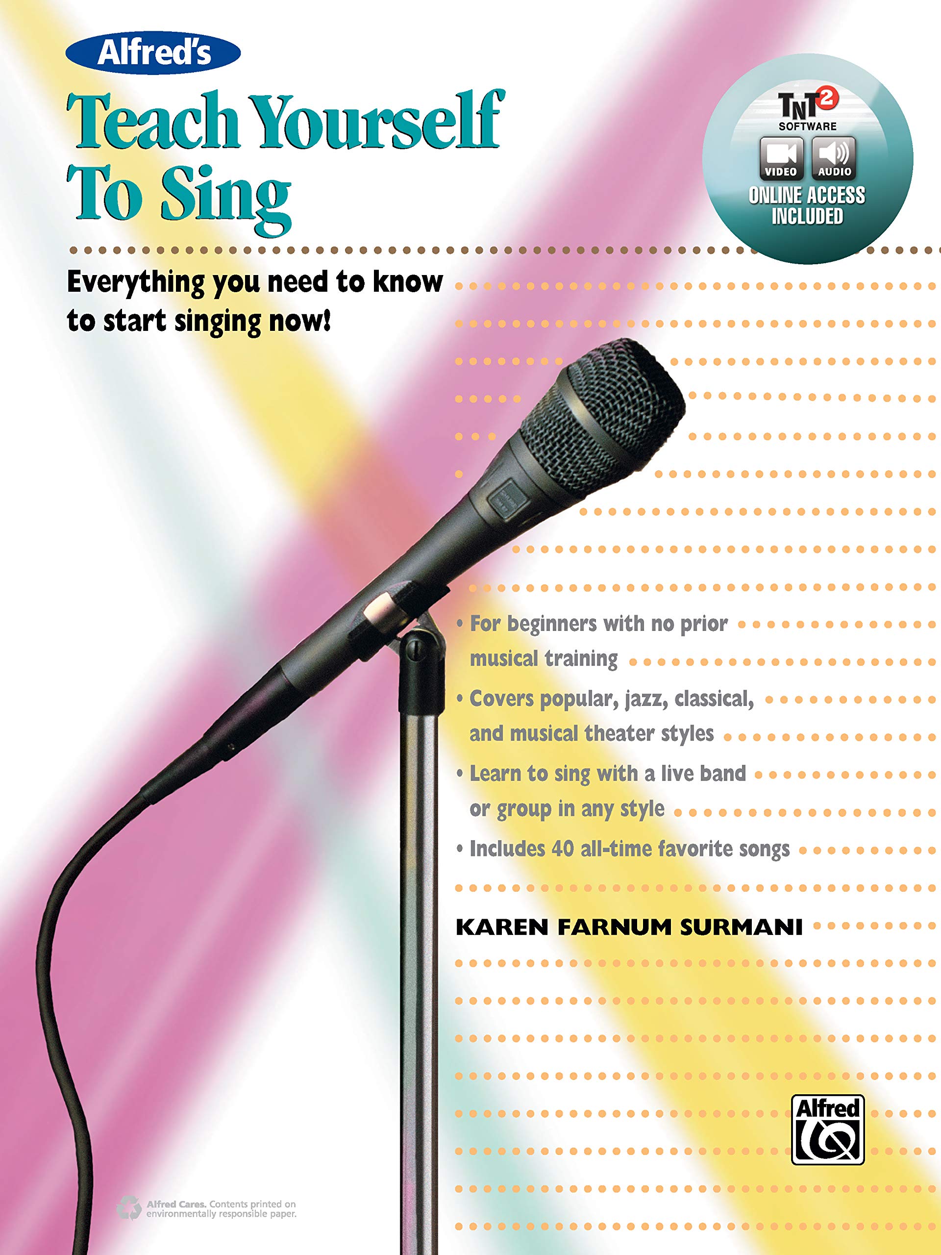 Alfred's Teach Yourself to Sing Sheet Music