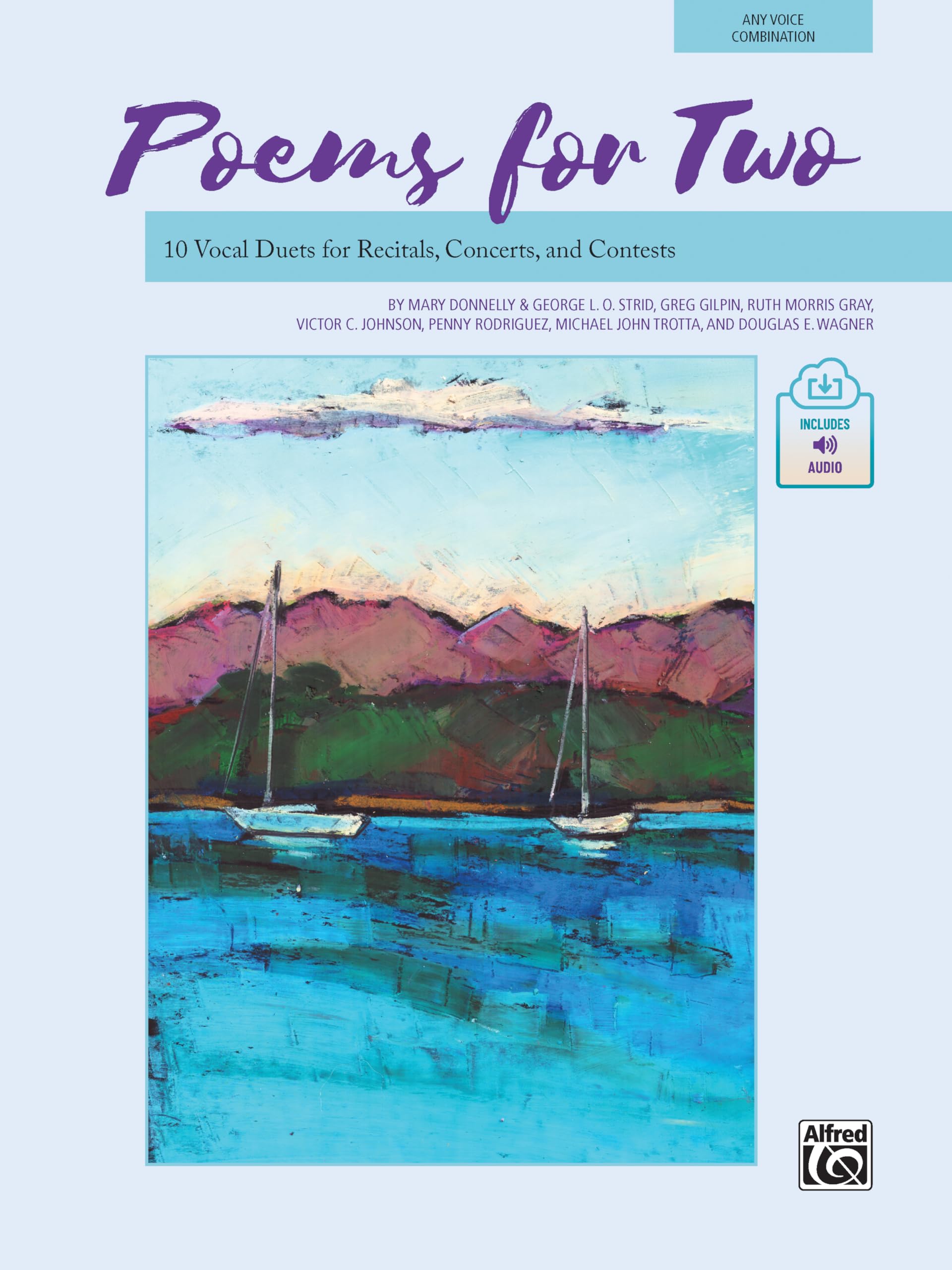 Poems for Two: 10 Vocal Duets for Recitals, Concerts, and Contests With Online Audio Sheet Music