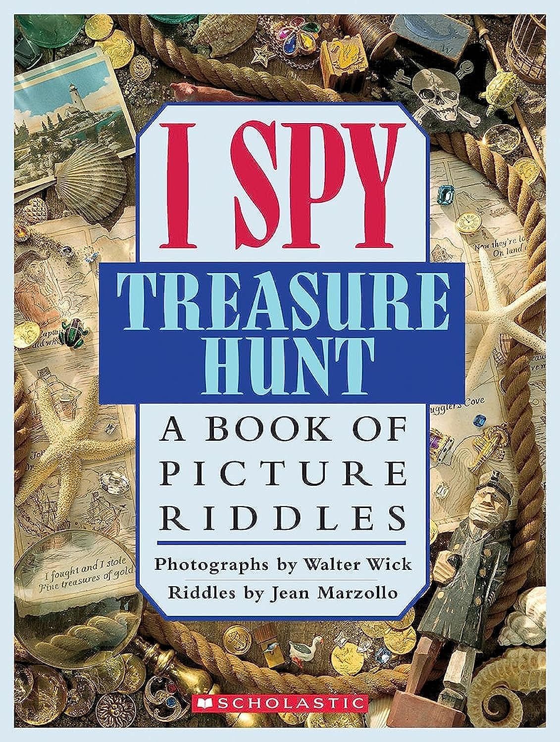 I Spy Treasure Hunt: A Book of Picture Riddles Tiptoi & Games