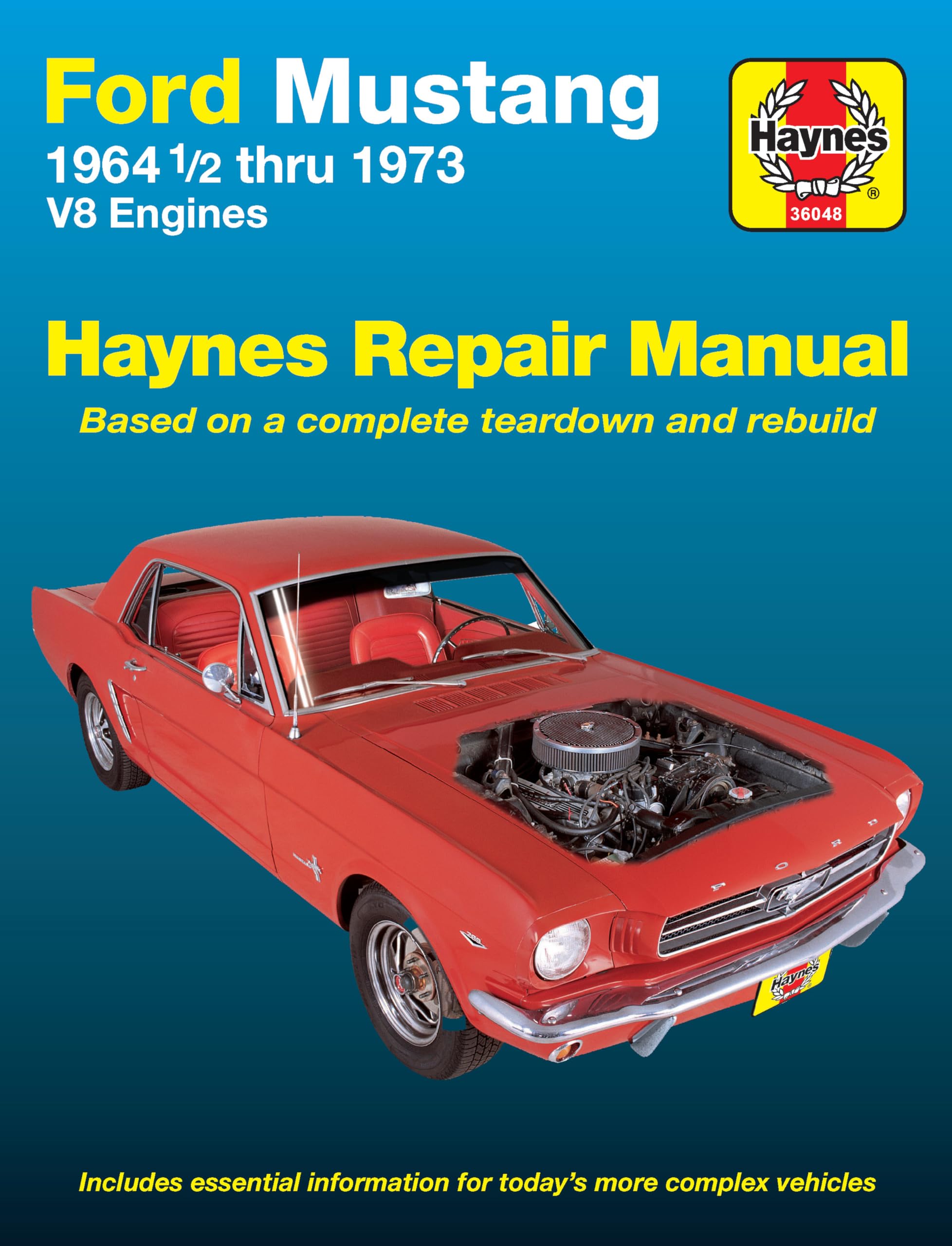 Ford Mustang I, 1964 1/2-1973: V8 Engines (Haynes Manuals) Leisure, Home & Garden