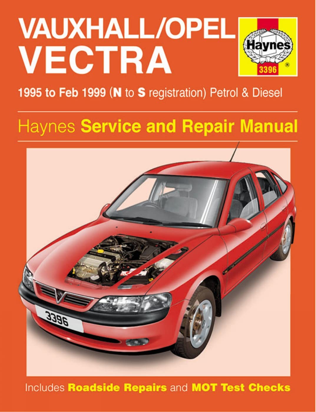Vauxhall/Opel Vectra Petrol & Diesel (95 - Feb 99) N To S Professional & Reference Books