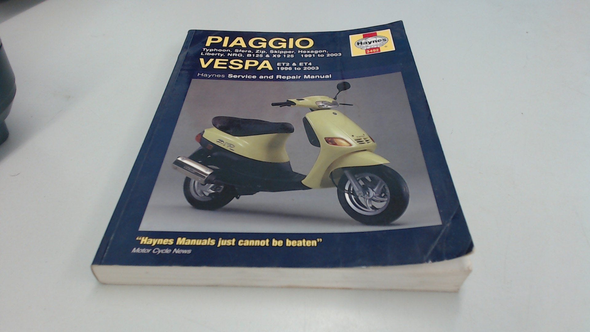 Piaggio (Vespa) Scooters Service and Repair Manual: 1991 to 2004 (Haynes Service and Repair Manuals) Leisure, Home & Garden