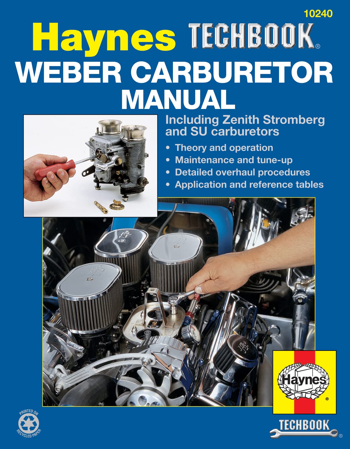 Weber Carburetor Manual: Including Zenith, Stromberg and SU Carburetors: Zenith Stromberg-Su Carburetor Manual (Haynes Manuals) Business & Technology