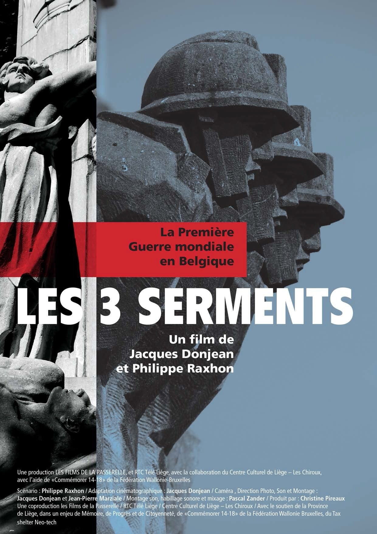 Les 3 serments, la première Guerre Mondiale en Belgique dvd