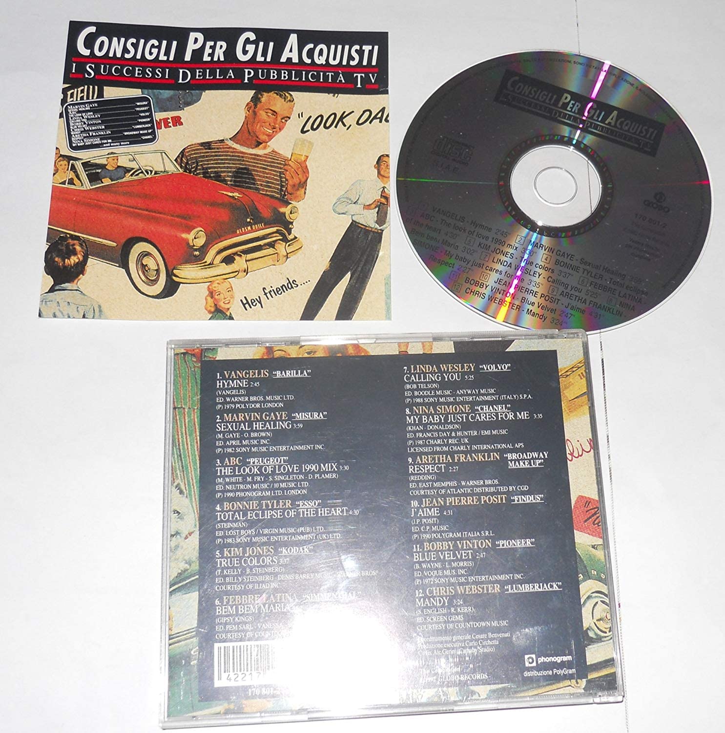 CD Consigli Per L'Acquisto I Successi Delle Pubblicità cd