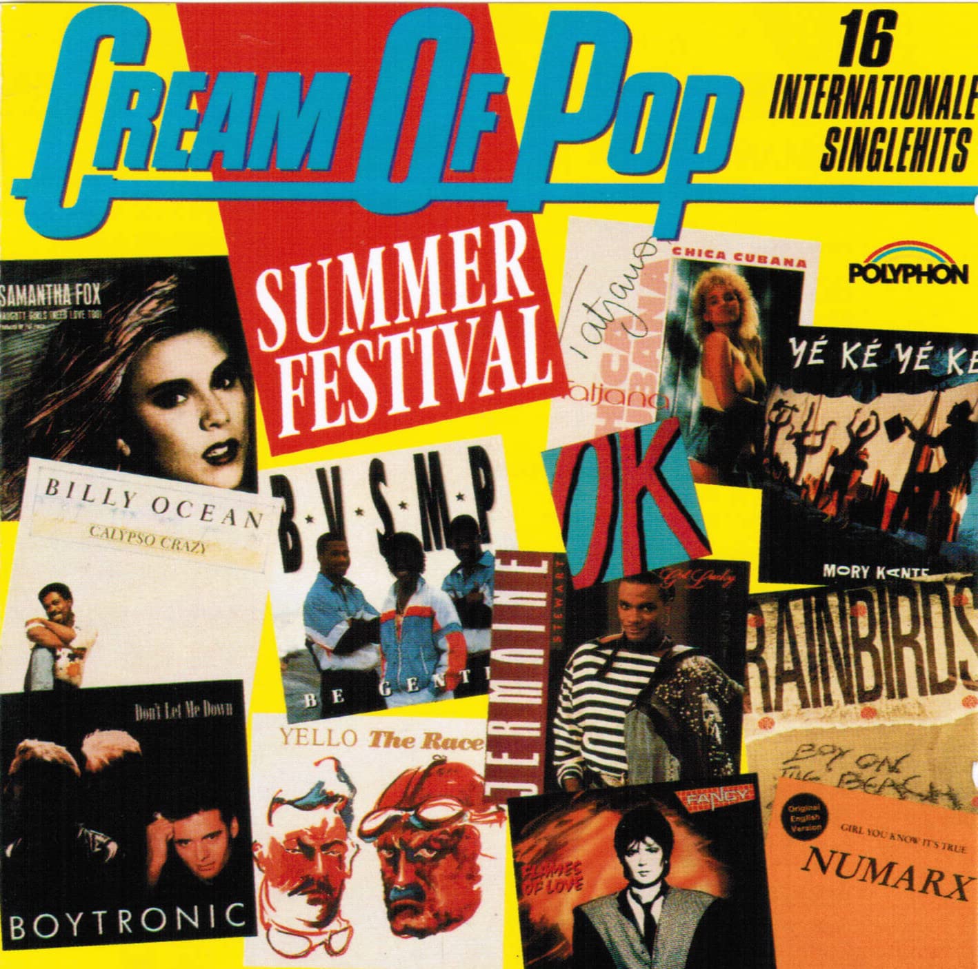 Cream Of Pop Summer Festival - 16 Internationale Singlehits Music