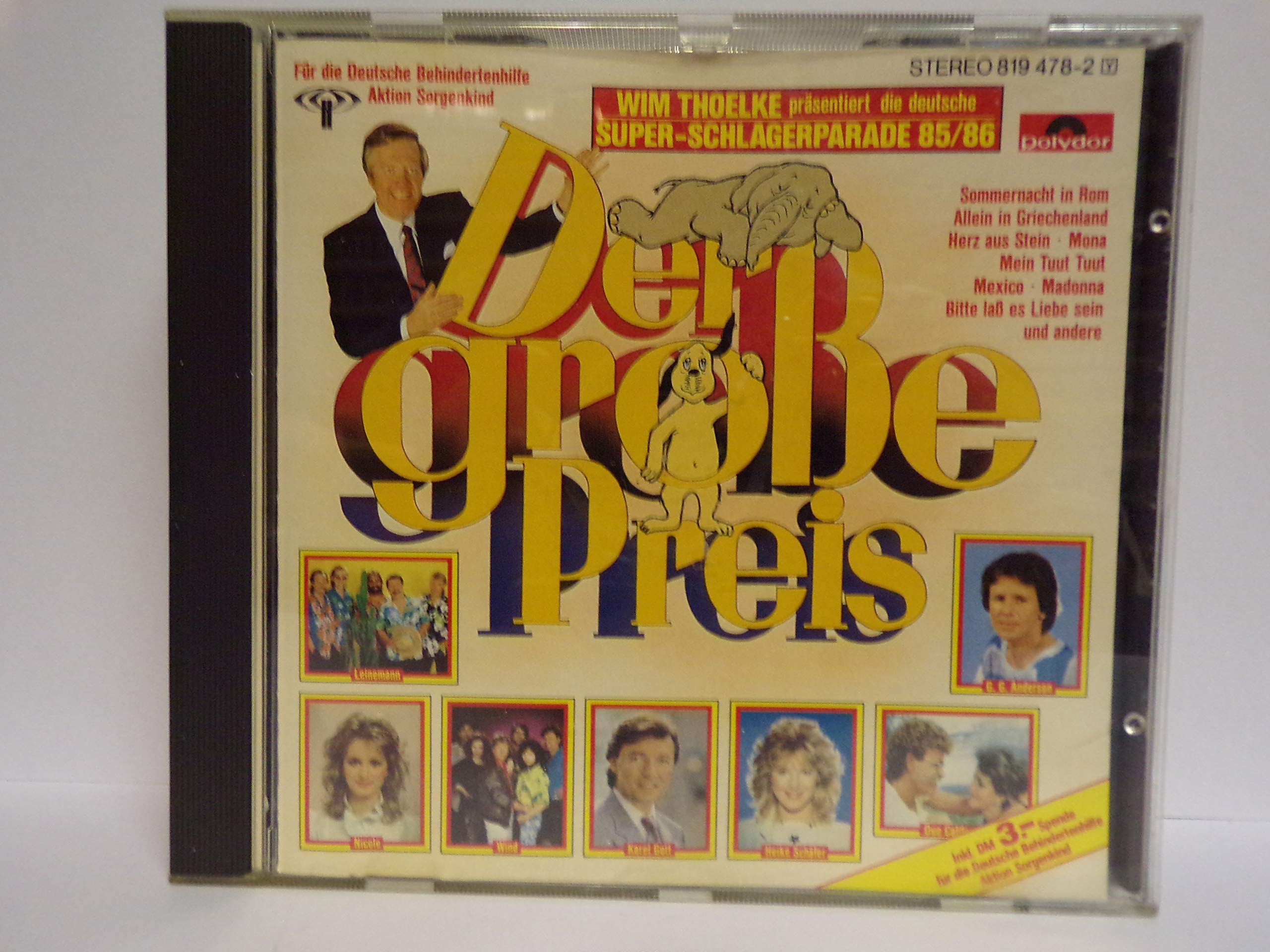 Wind, G.G. Anderson, Leinemann, Milva, Dschinghis Khan.. Music
