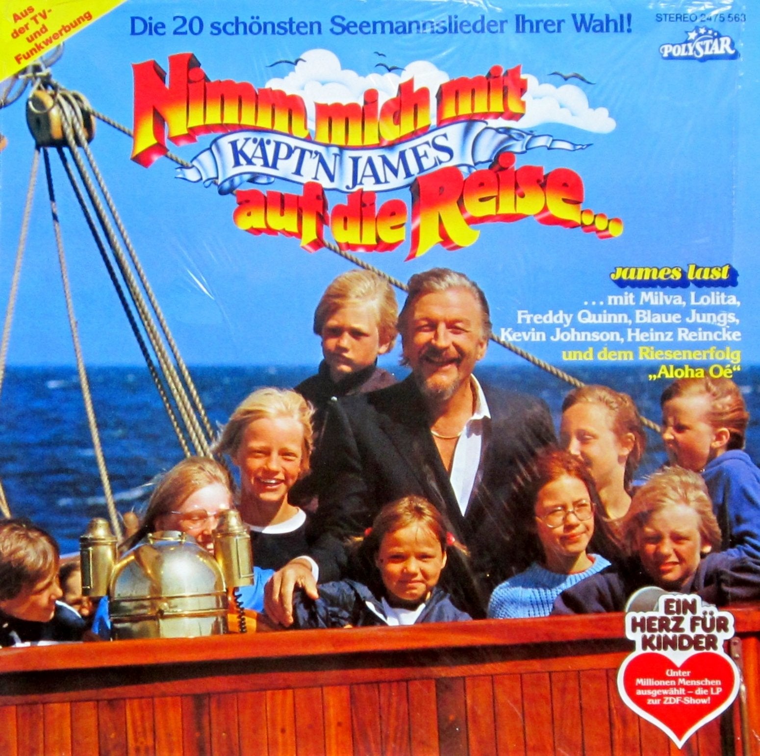 Nimm mich mit, Käpt'n James, auf die Reise Pop
