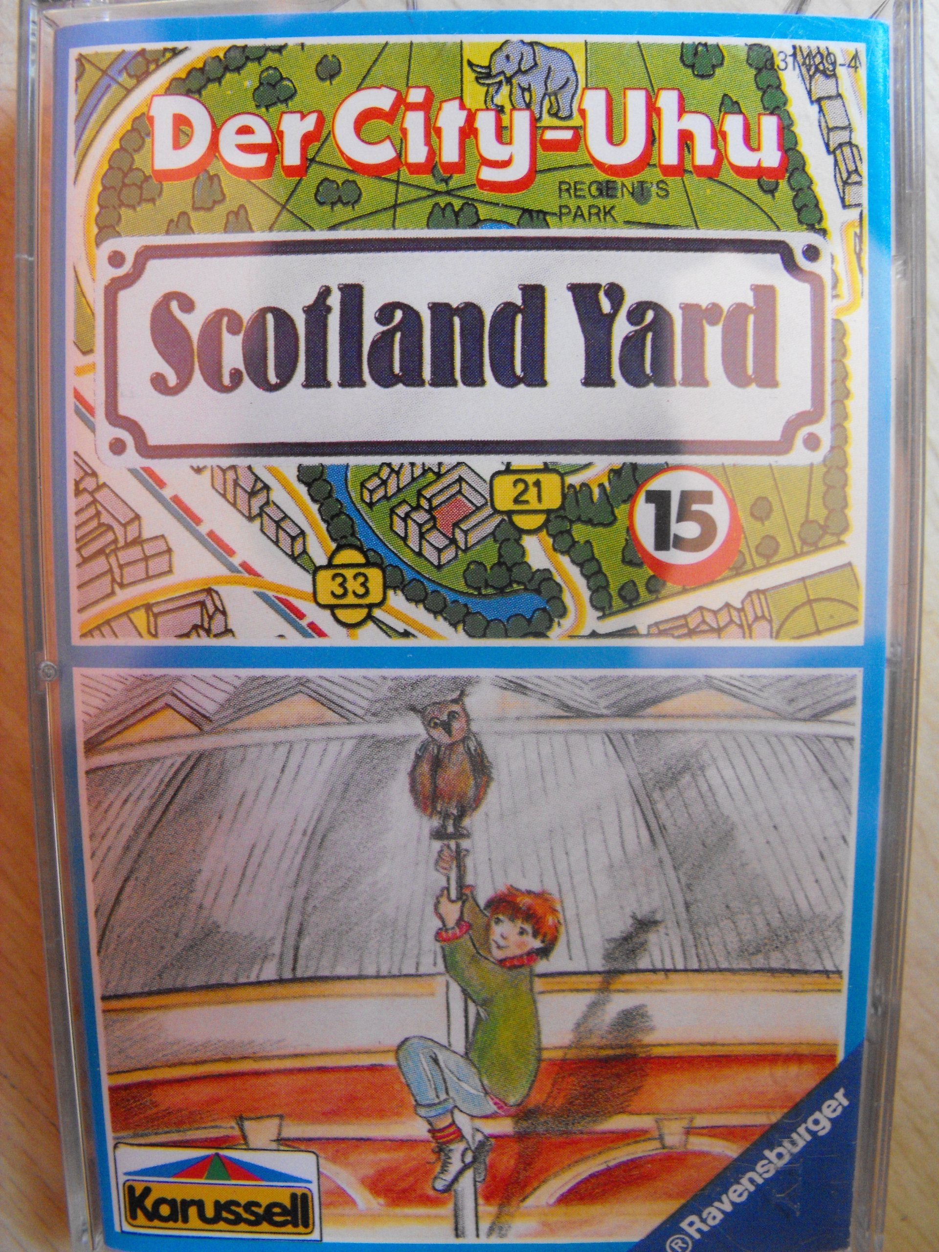 Scotland Yard Folge 15 Der City-Uhu Hörspiel Kassette Karussell Music