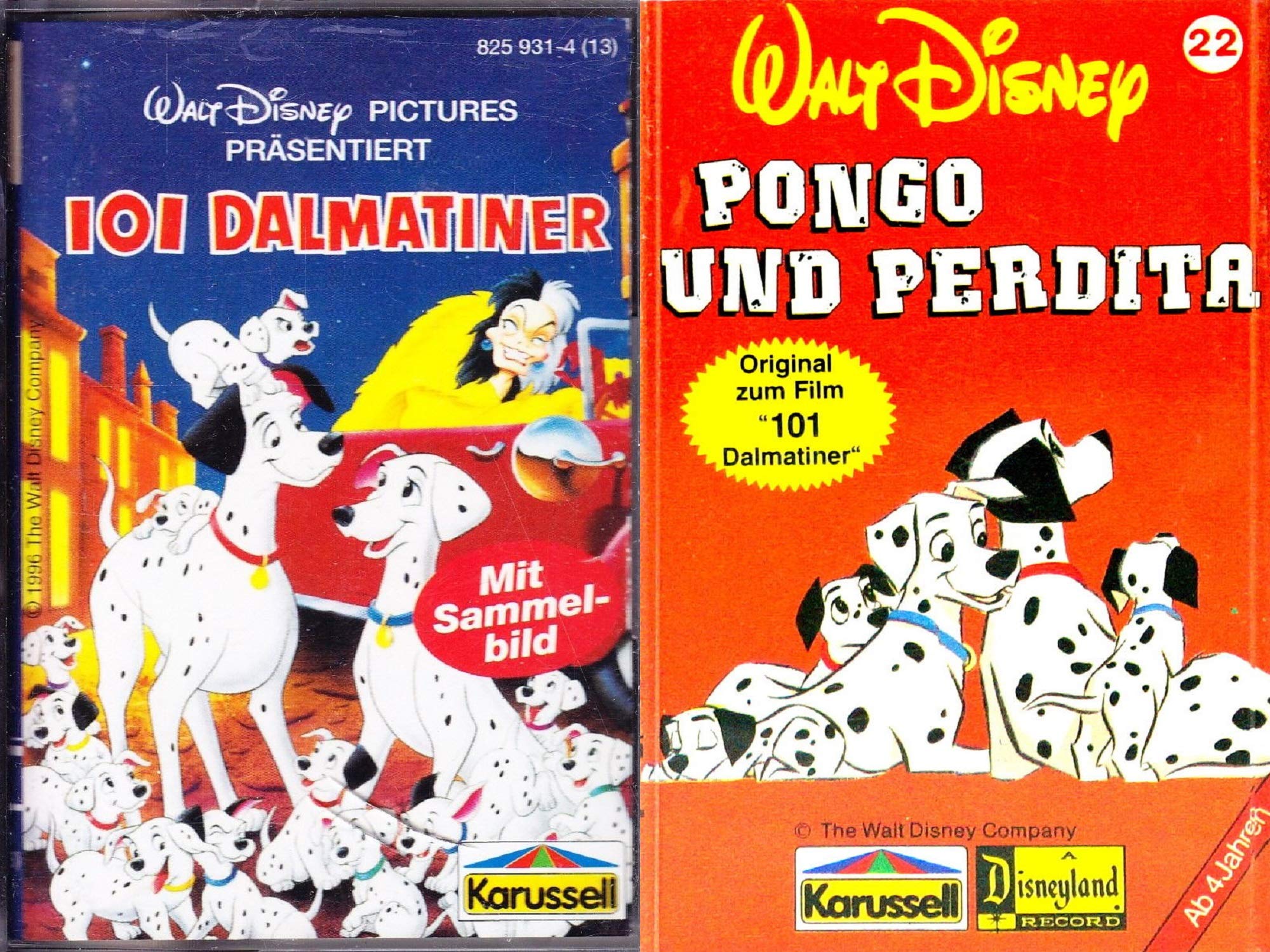 Walt Disney Sammelserie MC Nr. 22 Pongo und Perdita / 101 Dalmatiner Children & Young People