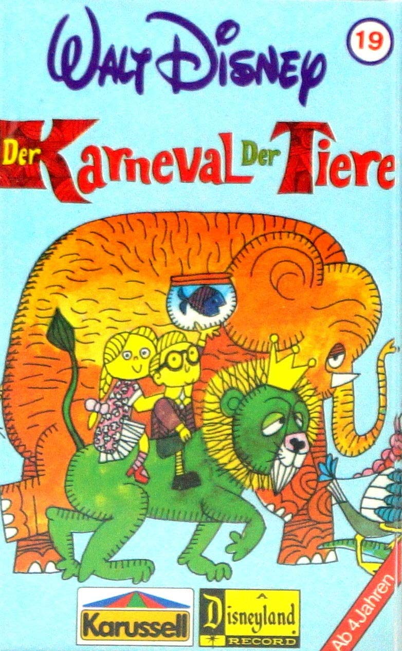 Walt Disney Sammelserie MC Nr. 19 - Der Karneval der Tiere Music for Children
