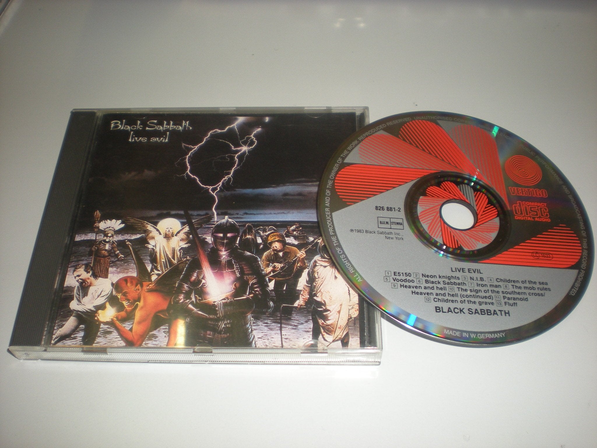 Live evil Metal & Hardrock