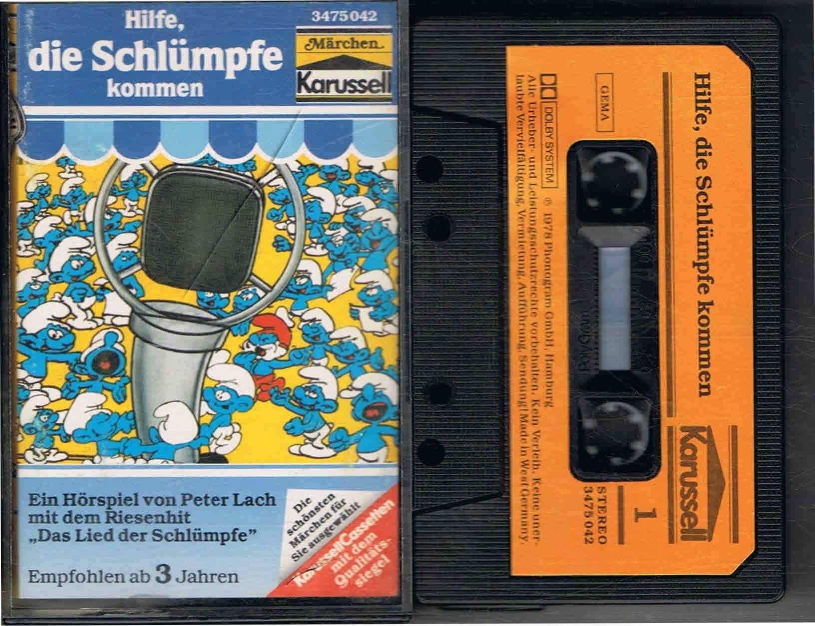 DIE SCHLÜMPFE / HILFE DIE SCHLÜMPFE KOMMEN / PETER LACH / KARUSSELL 831913-4 / Music