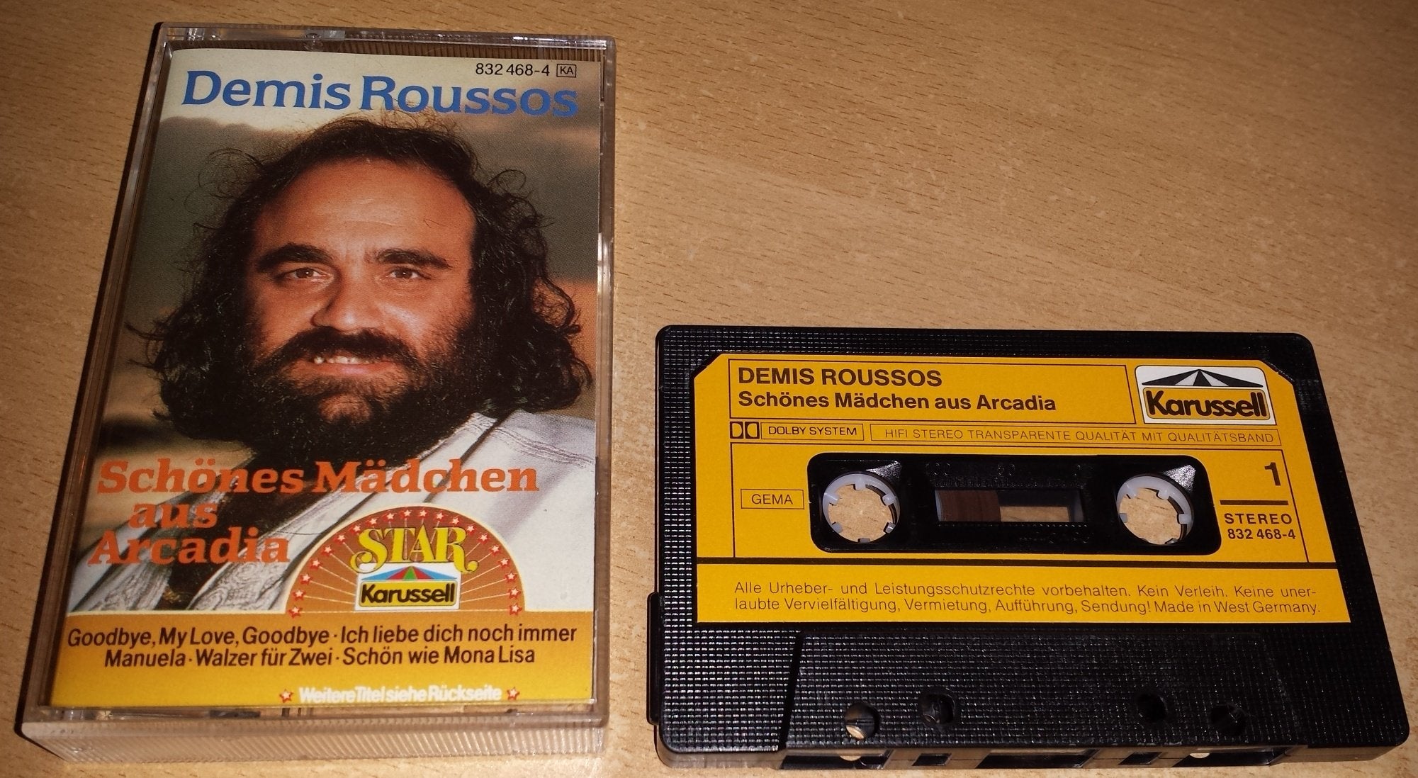 Demis Roussos - Schönes Mädchen aus Arcadia Music