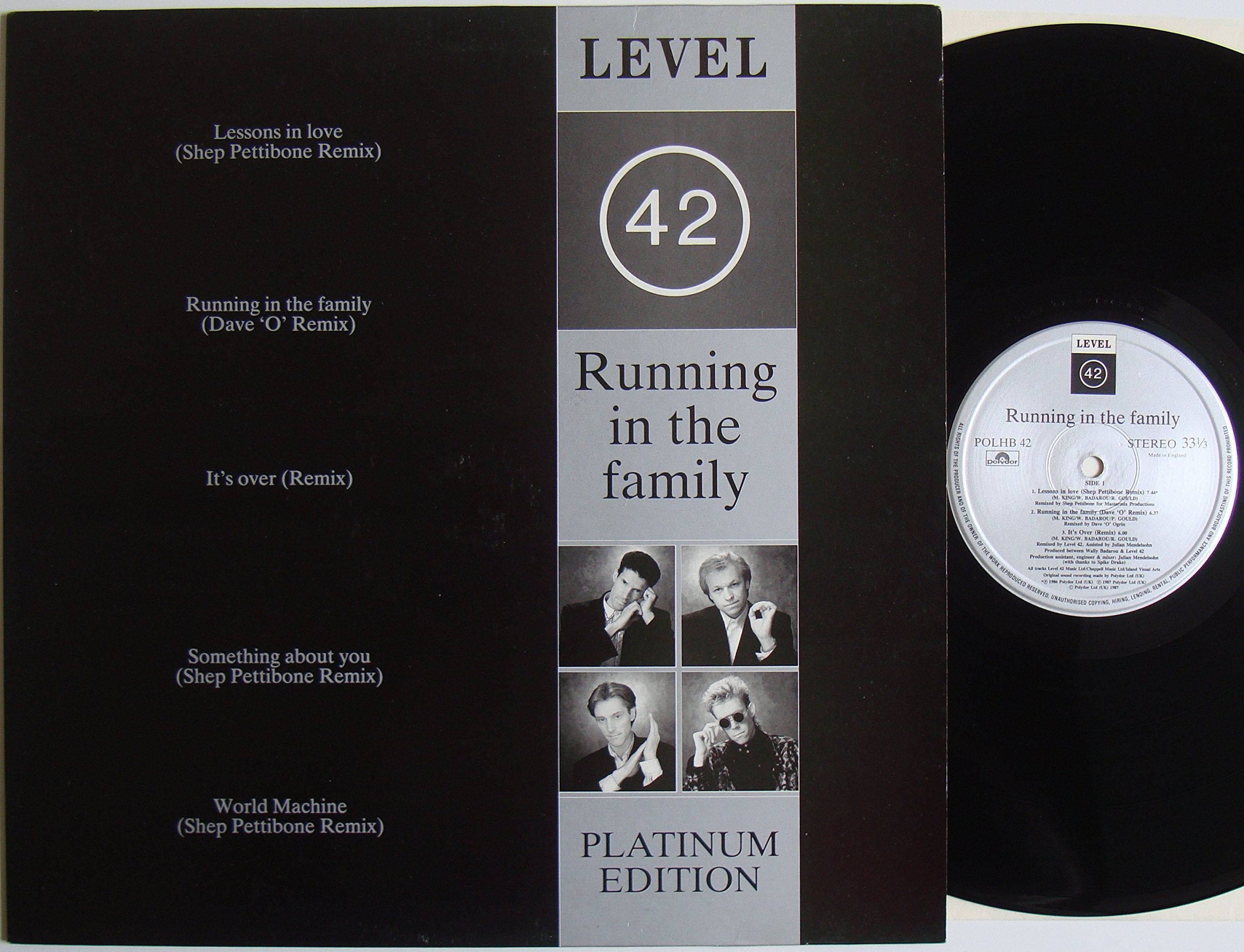 Running in the family-Platinum edition (incl. 5 remixes) Pop