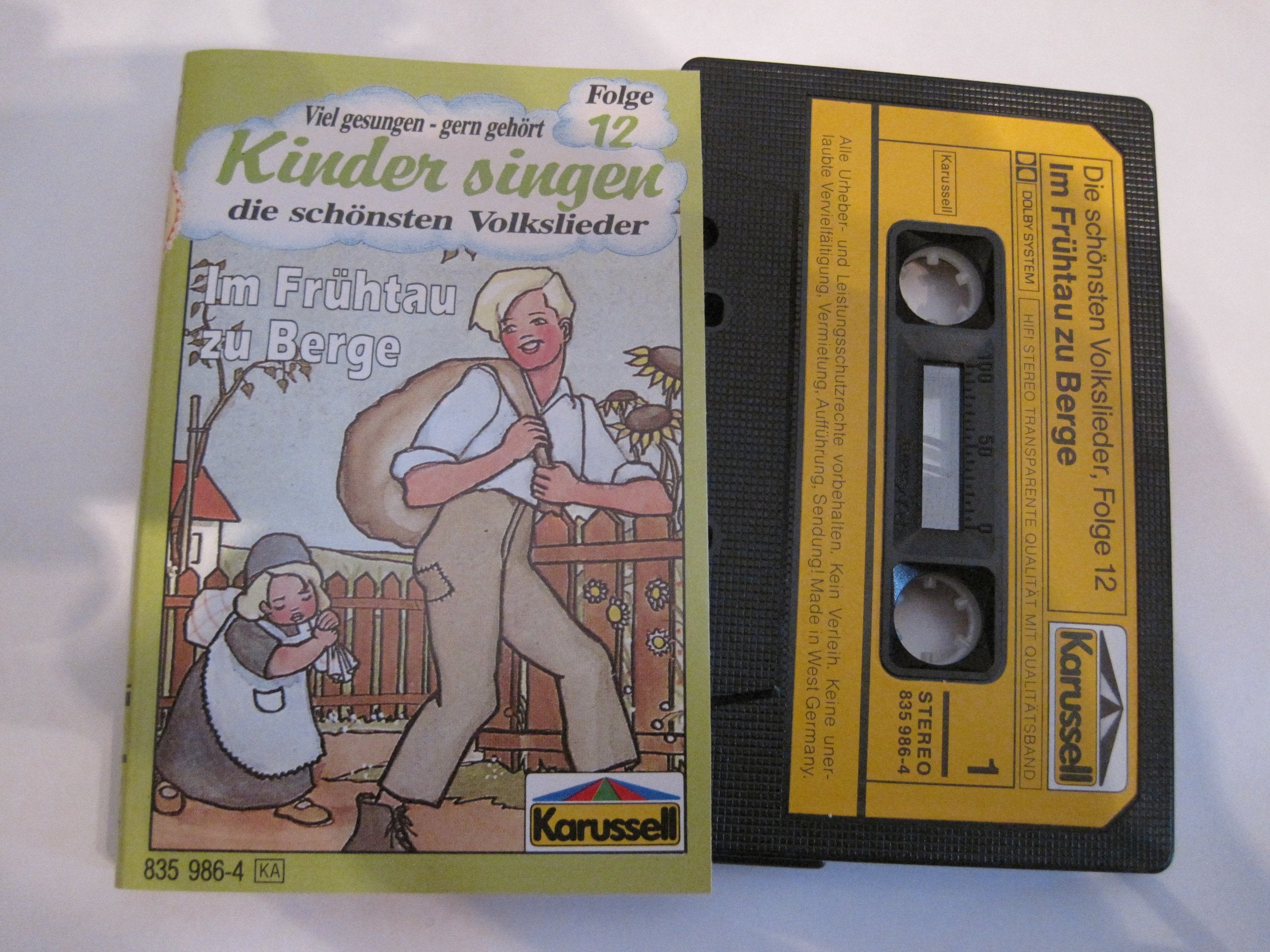 Kinder singen die schönsten Volkslieder 12 - Karussell Music