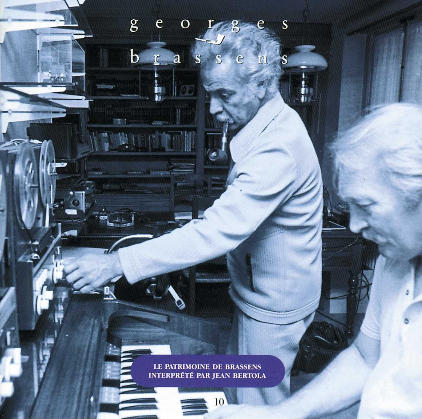 Le Patrimoine de Brassens interprèté par Jean Bertola cd