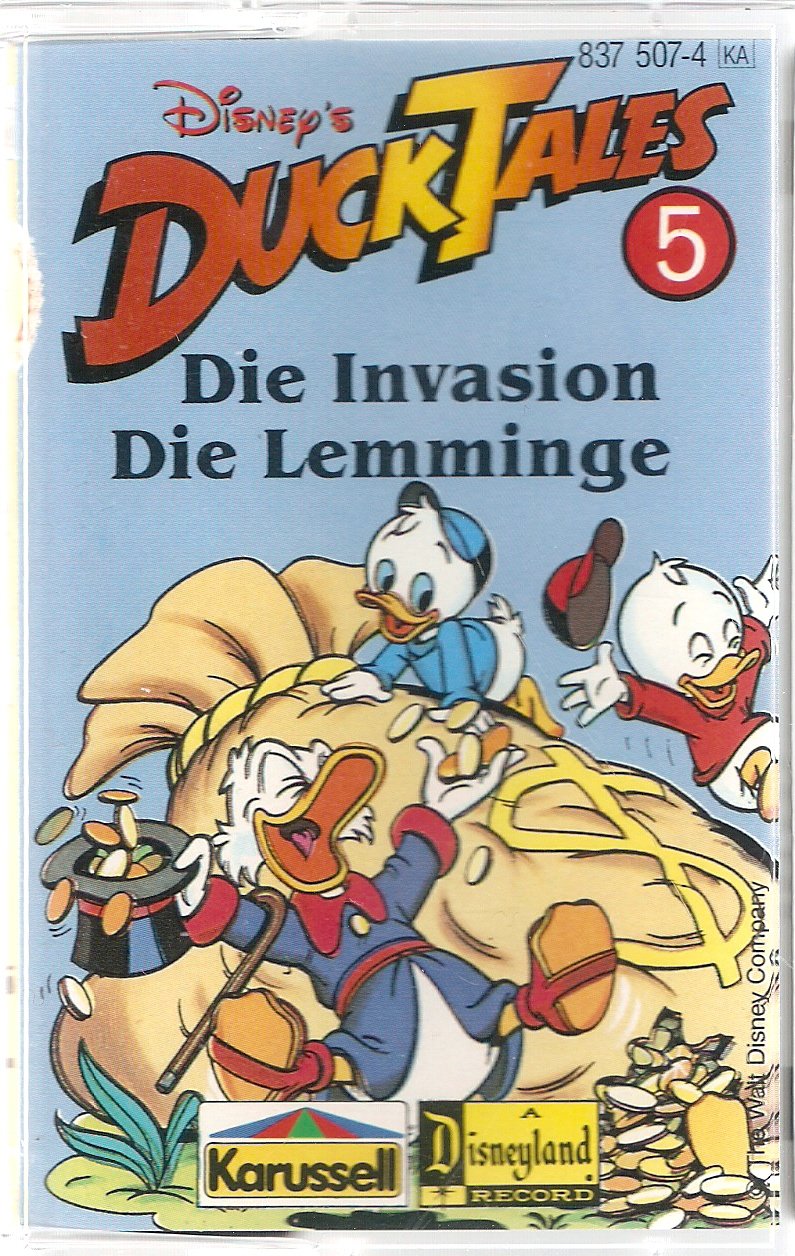 Disney's Ducktales TV-Serie Folge 5 - Die Invasion + Die Lemminge Music