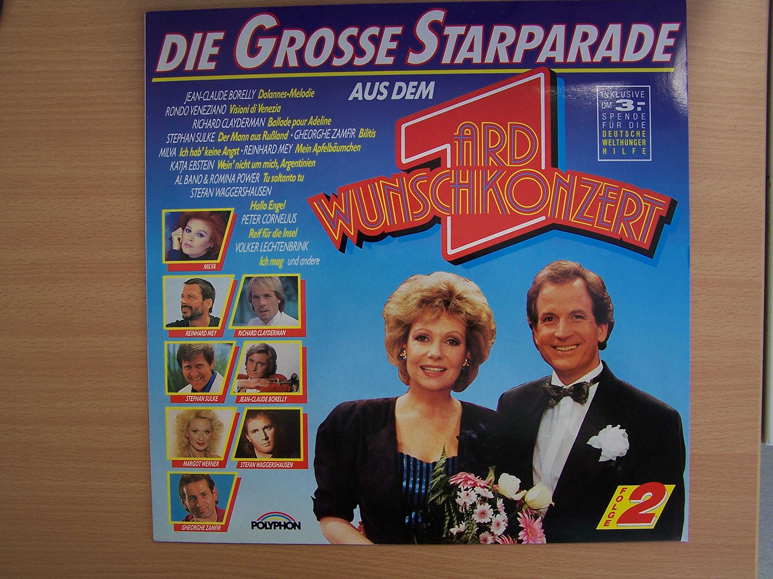 Jean-Claude Borelly, Rondo Veneziano, Reinhard Mey, Katja Ebstein.. / Vinyl record Music