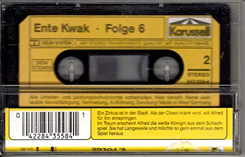 ALFRED J. KWAK / FOLGE 6 / DER MENSCH IST LOS / DIE GEHEIMNISVOLLE KÖNIGIN / KARUSSELL 843558-4 Music