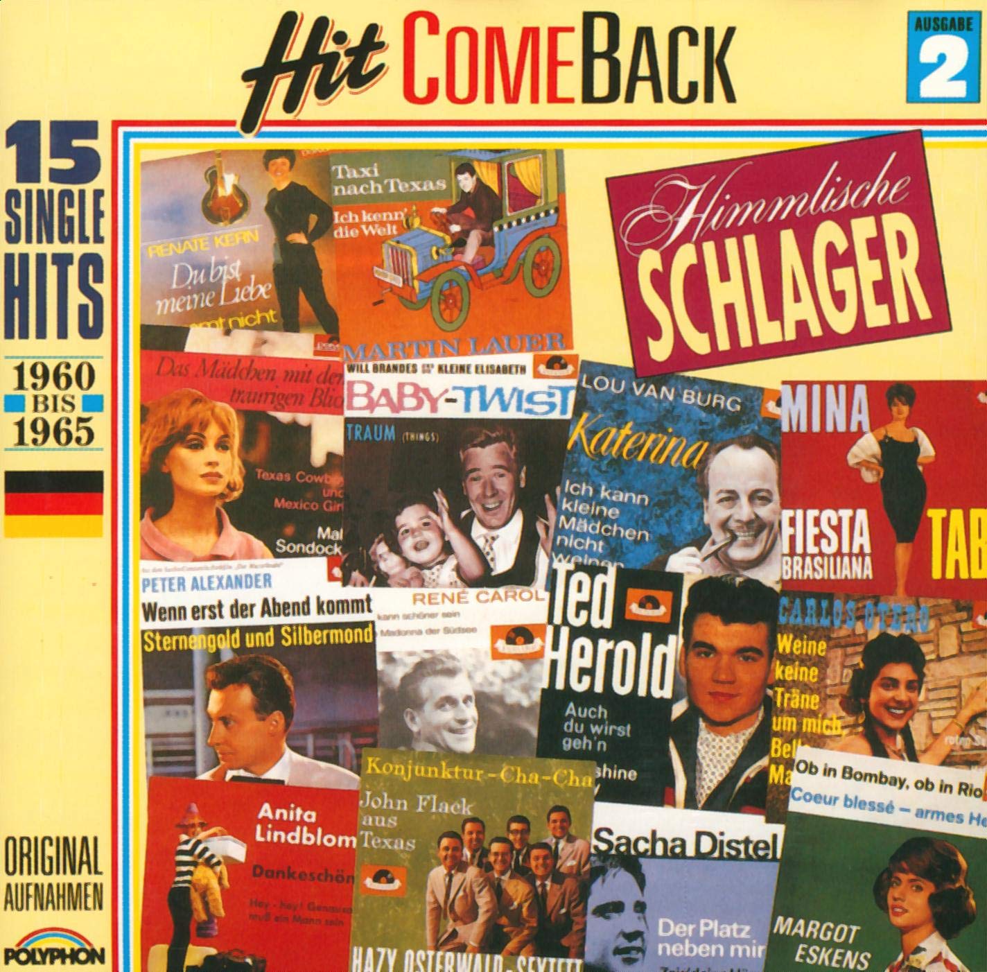 Hit Come Back 2 - Himmlische Schlager (15 Single Hits 1960 - 1965) Music