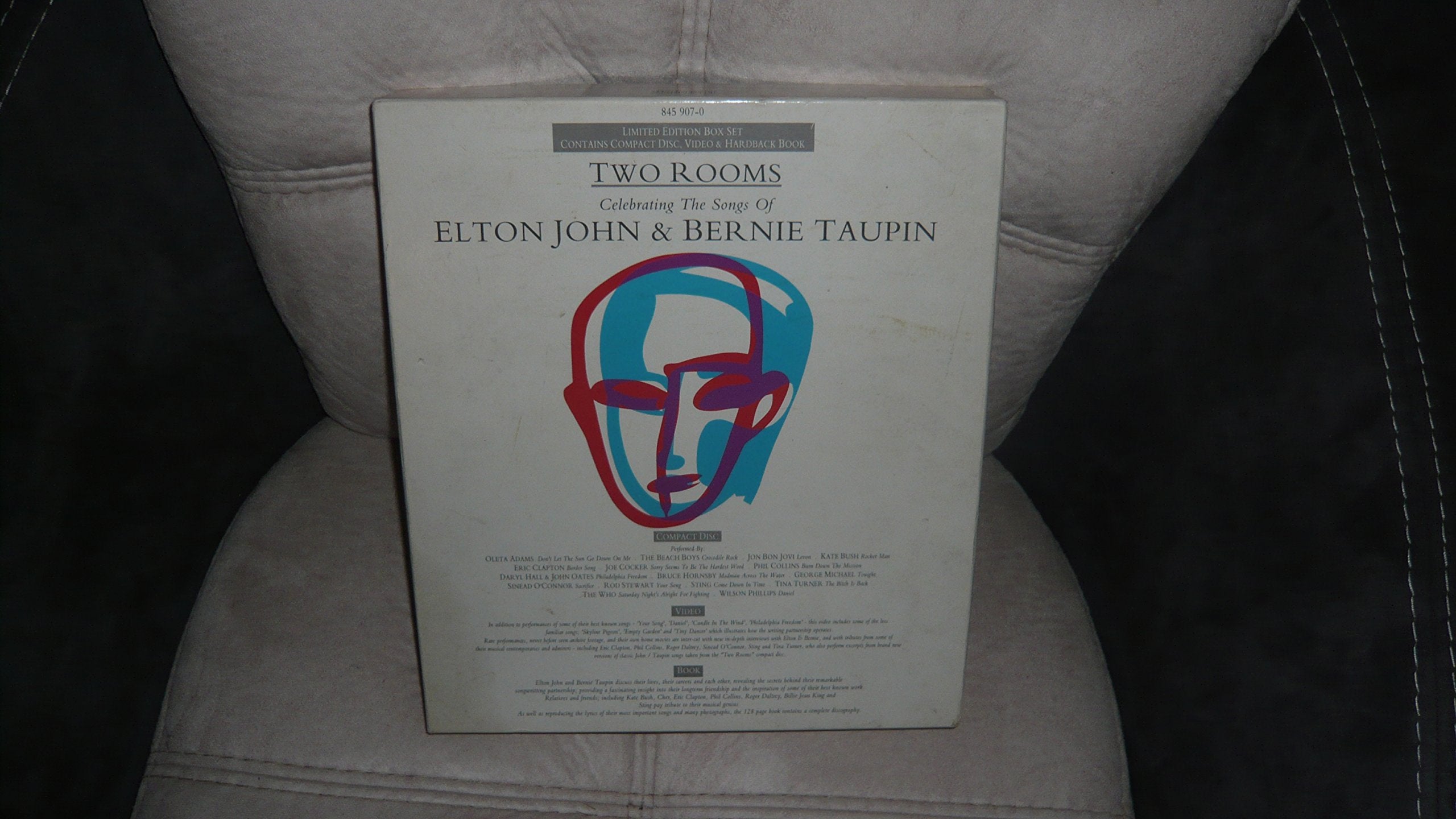 Two Rooms celebrating the songs of - limited edition box set contains compact disc - k7 video & hardback book cd