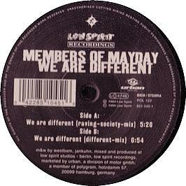 We are different (Raving-Society-/Different-Mixes, 1994) Dance & Electronic