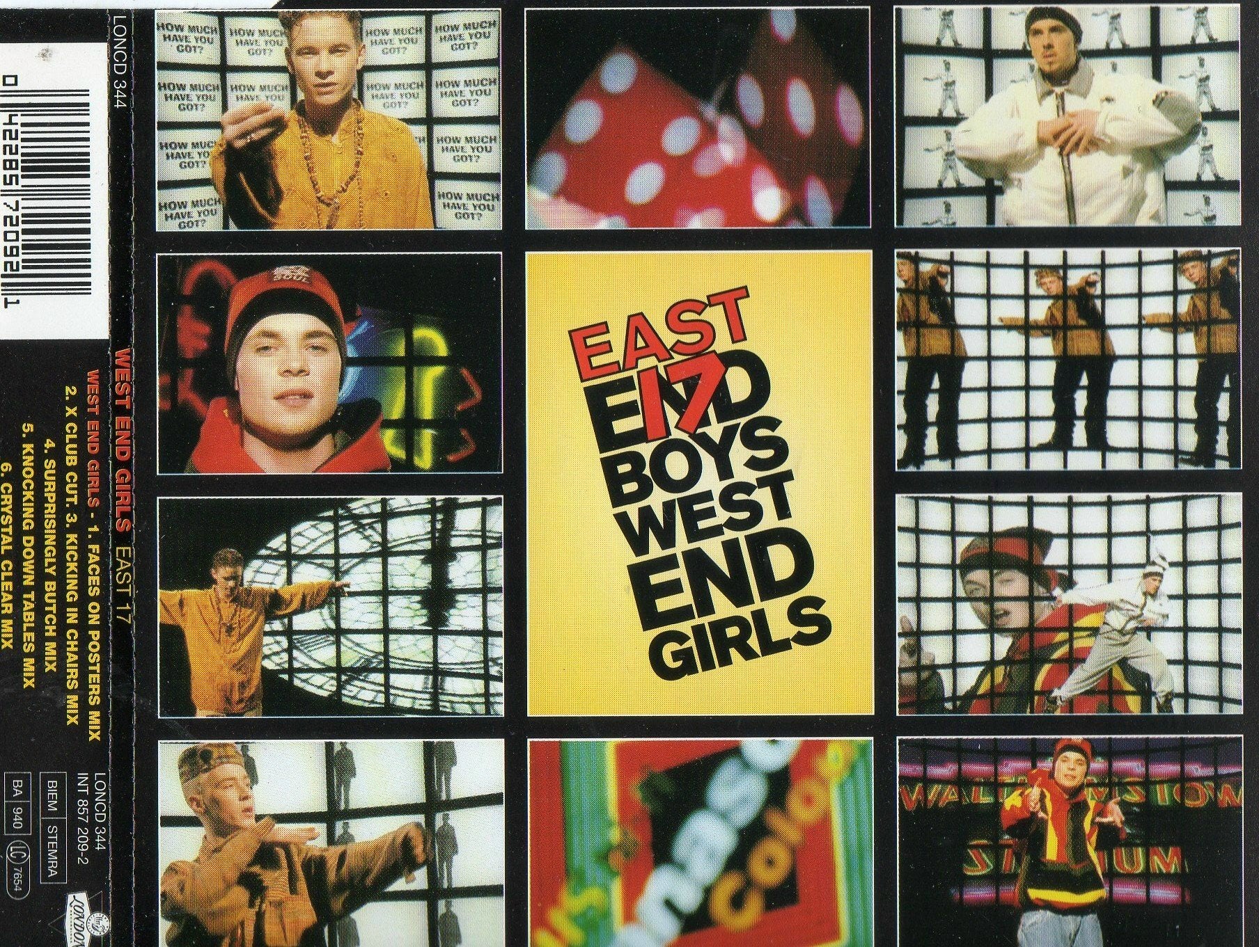 West end girls (6 versions, Pet Shop Boys-cover version) Pop