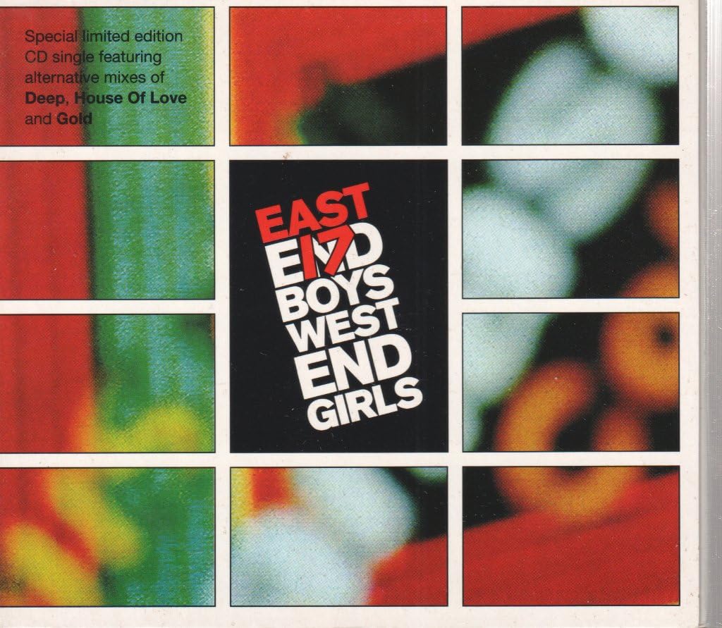 east 17. west end girls. ltd edition picture disc digipack cd single cd