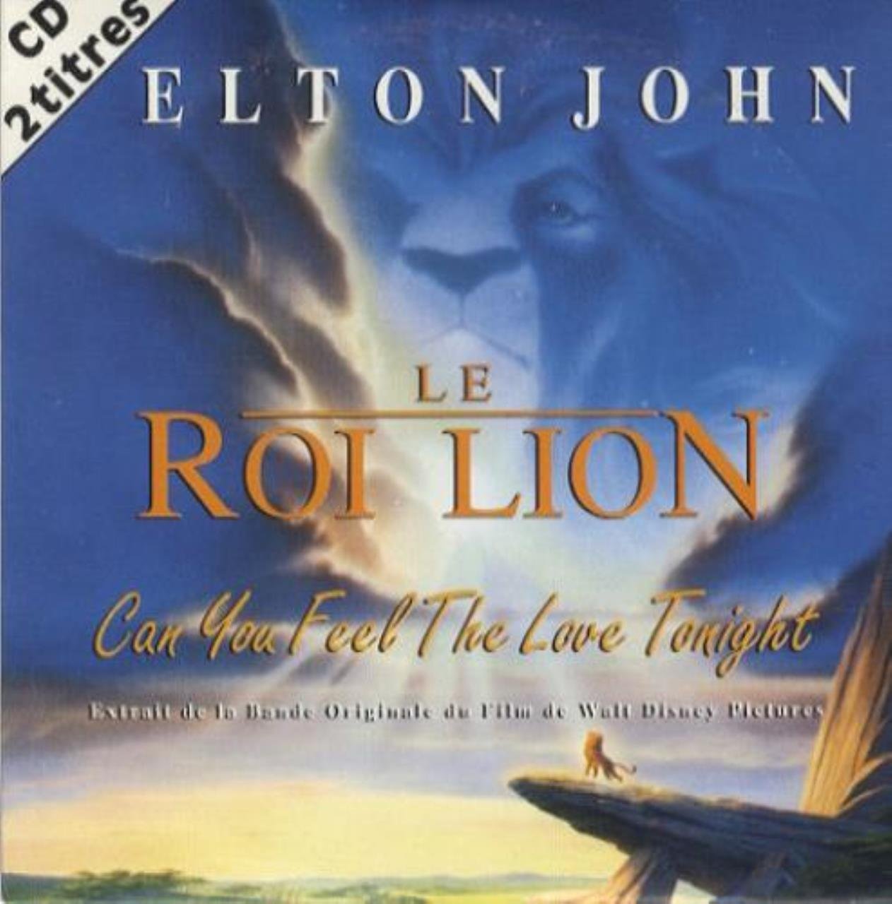Can you feel the love tonight 2-track CARD SLEEVE Music