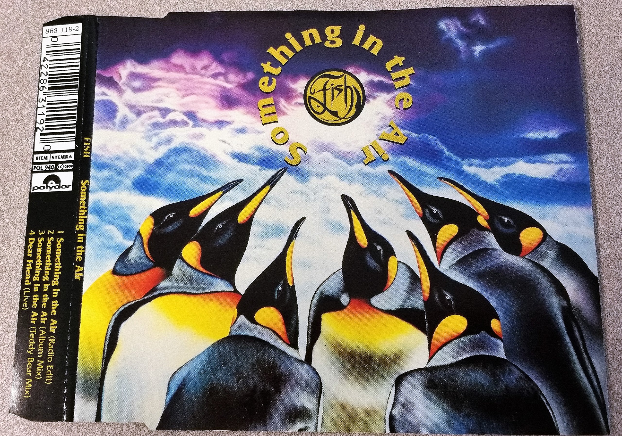 Something in the air (3 versions)/Dear friend Music