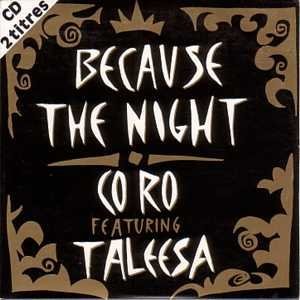 Because the night 2-track CARD SLEEVE CD single Music