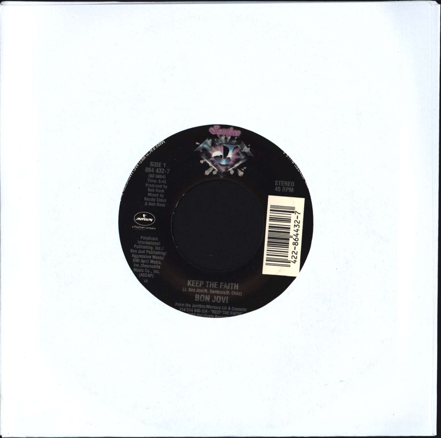 Keep the faith (1992) / Vinyl single Music