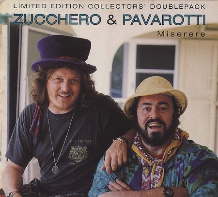 Zucchero Miserere 1992 UK 2-CD single set LOCDP/NCD329 Music