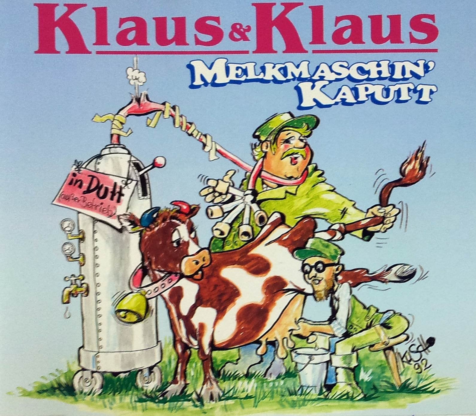 Melkmaschin' kaputt (3 tracks, 1992) German Schlager & Volksmusik