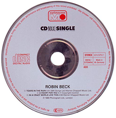 Tears in the rain (3 tracks, 1989) Rock