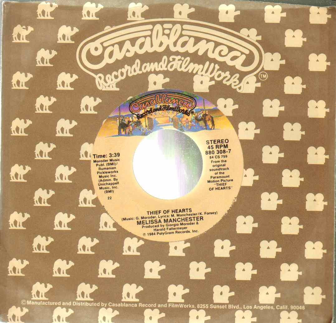 Thief of hearts (Dance Mix, 1984) Music