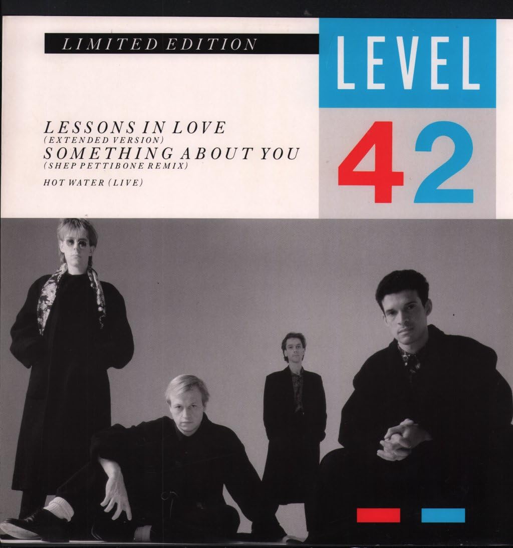 Lessons in love (Ext. Version)/Something about you (Shep Pettibone Remix)/Hot water (live, ltd. edition) Pop