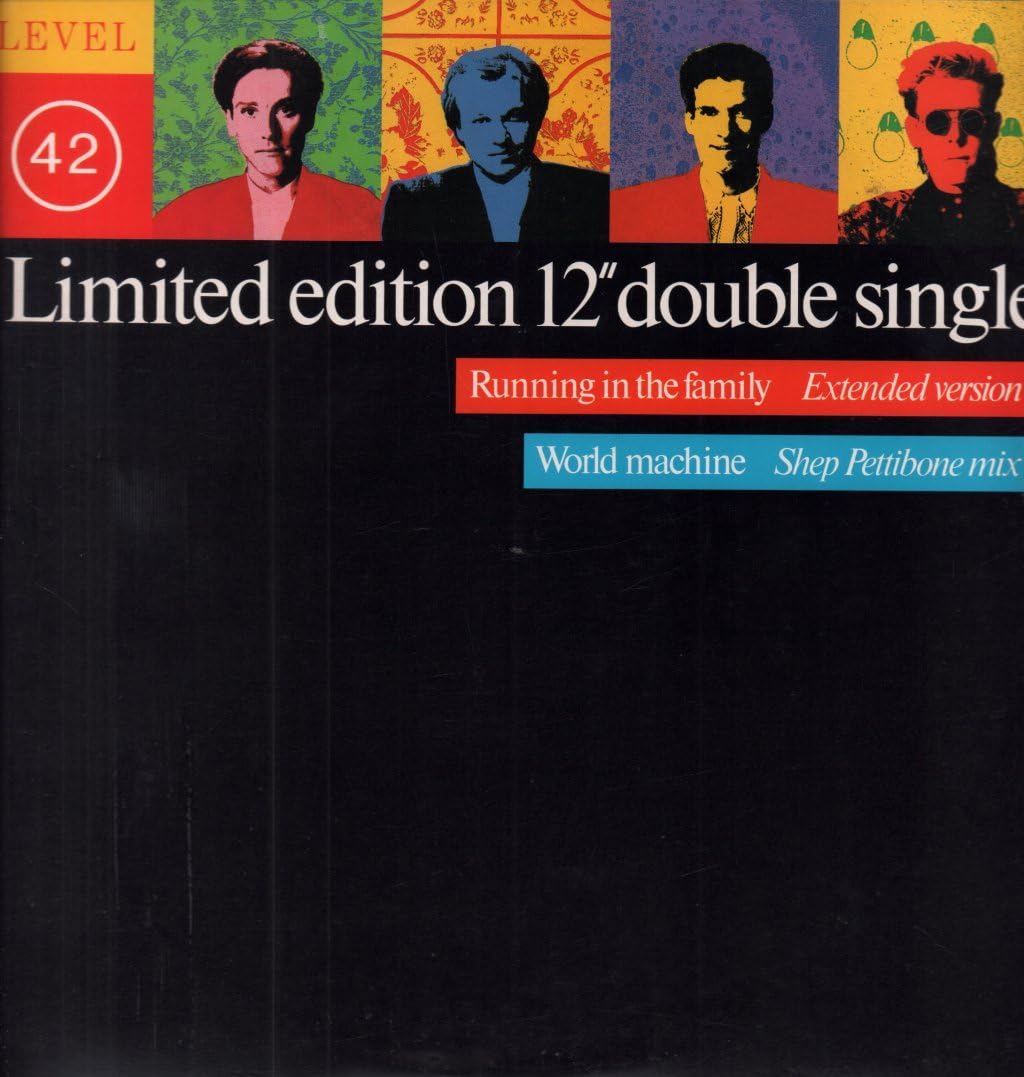 Running in the family (Ext.)/World machine (Shep Pettibone Remix) Limited Edition Pop