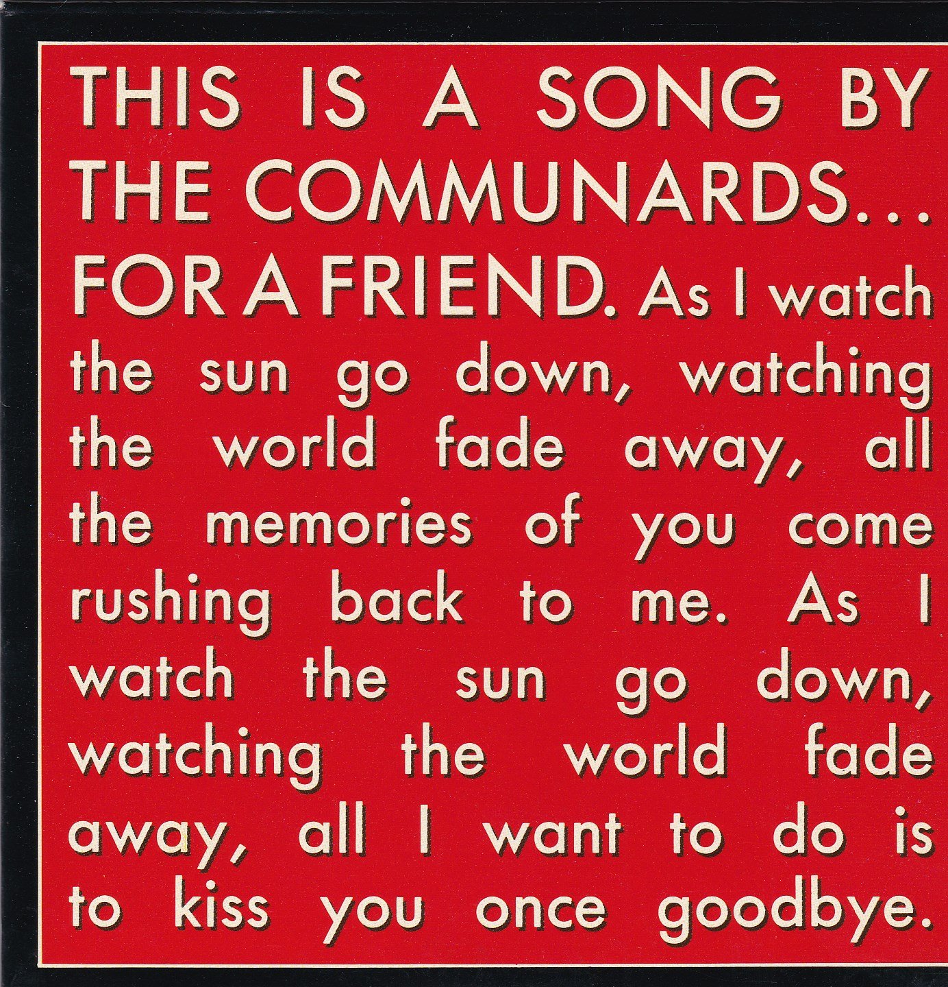 For A Friend Music