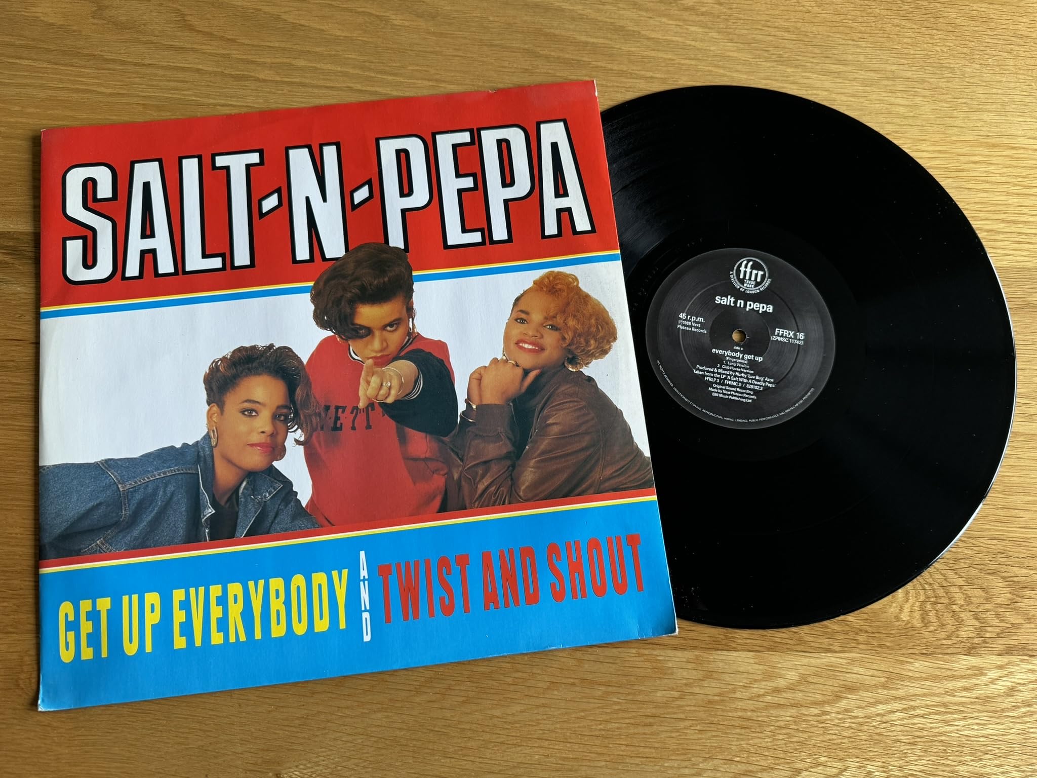 Get up everybody/Twist and shout Rap & Hip-Hop