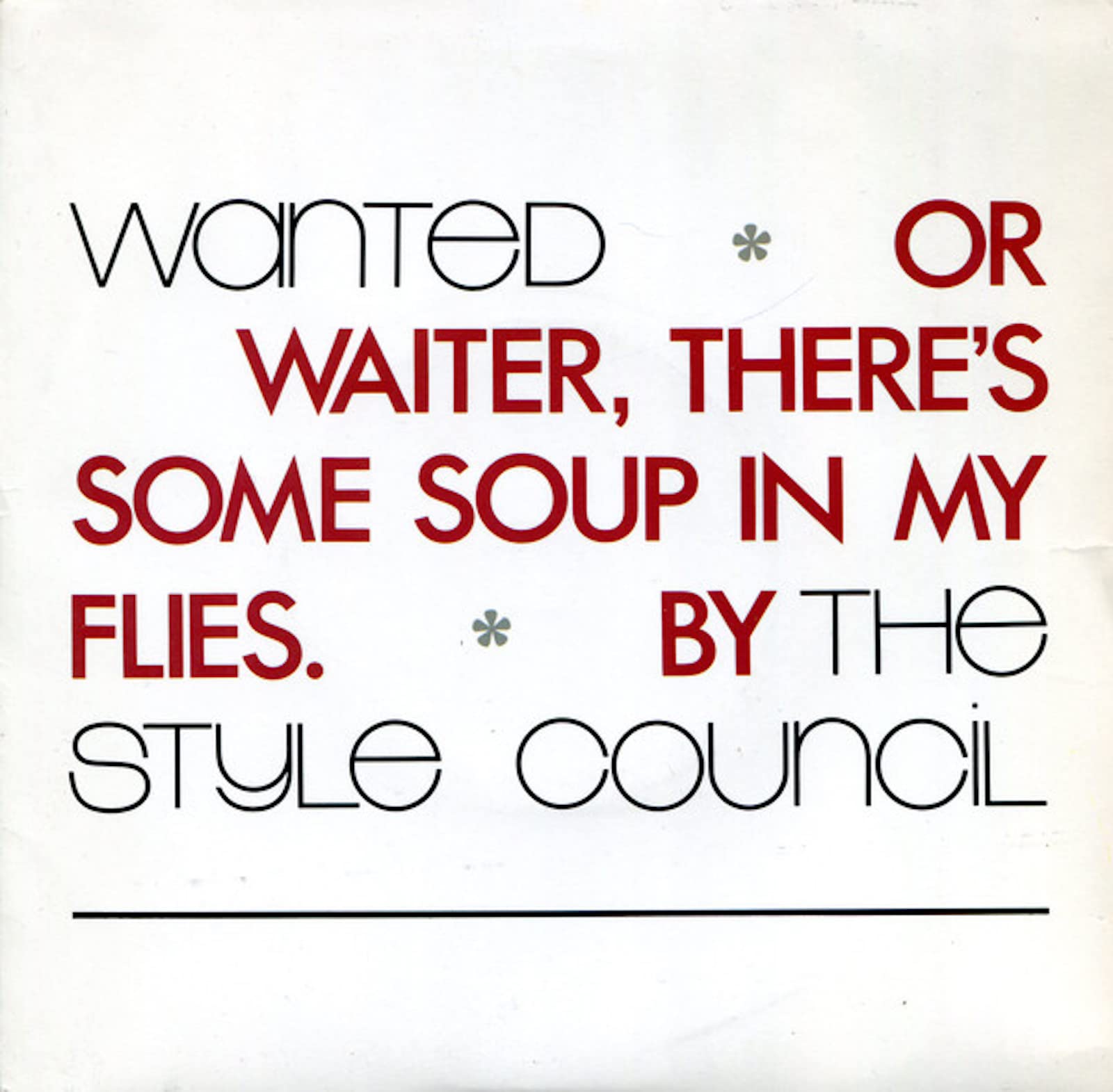 Wanted (plus 2 versions of 'Cost of loving', 1987) Pop