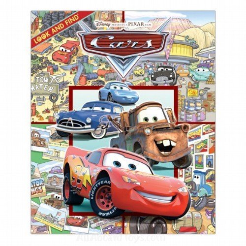 Disney Cars Look and Find Book dvd