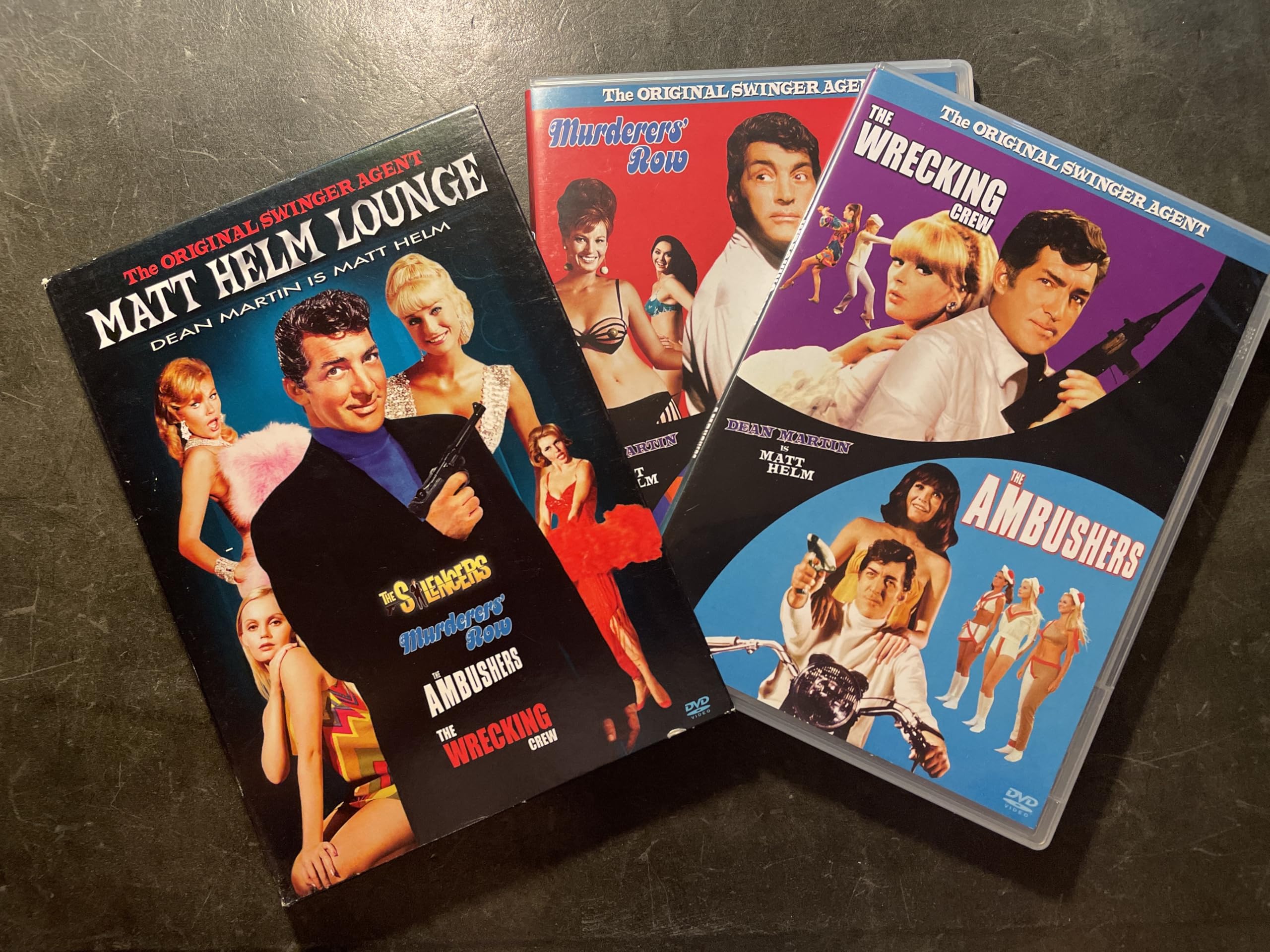 Matt Helm Lounge (The Silencers / Murderers Row / The Ambushers / The Wrecking Crew) Films